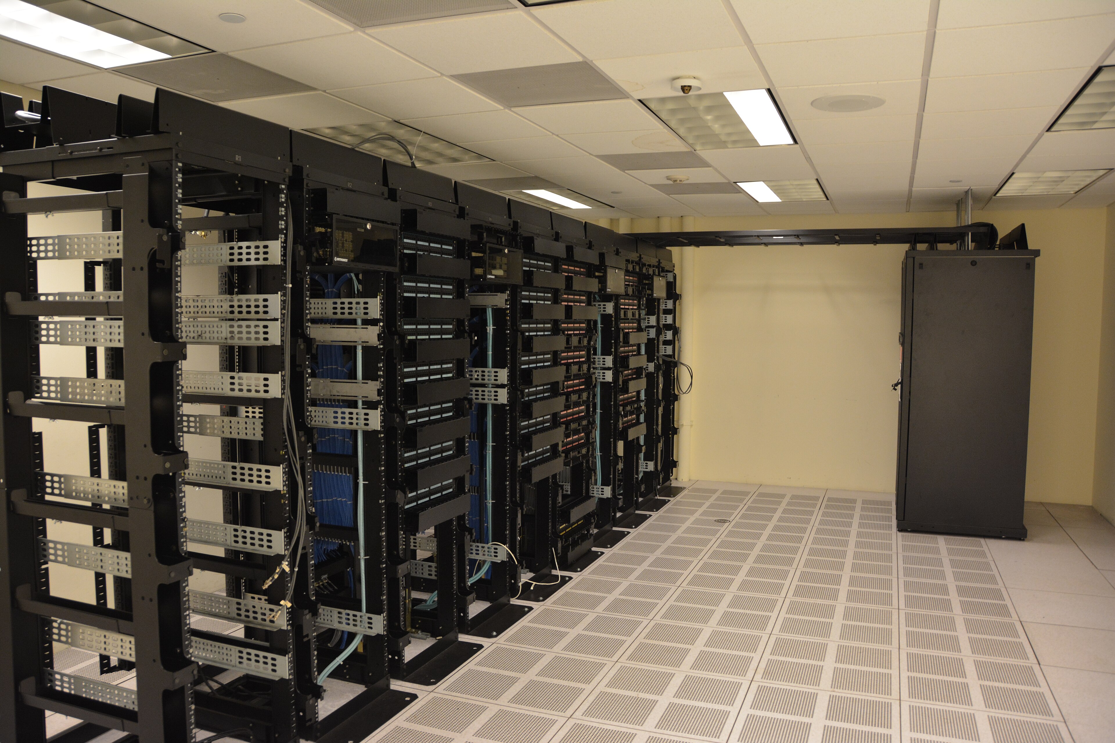 Data center server racks